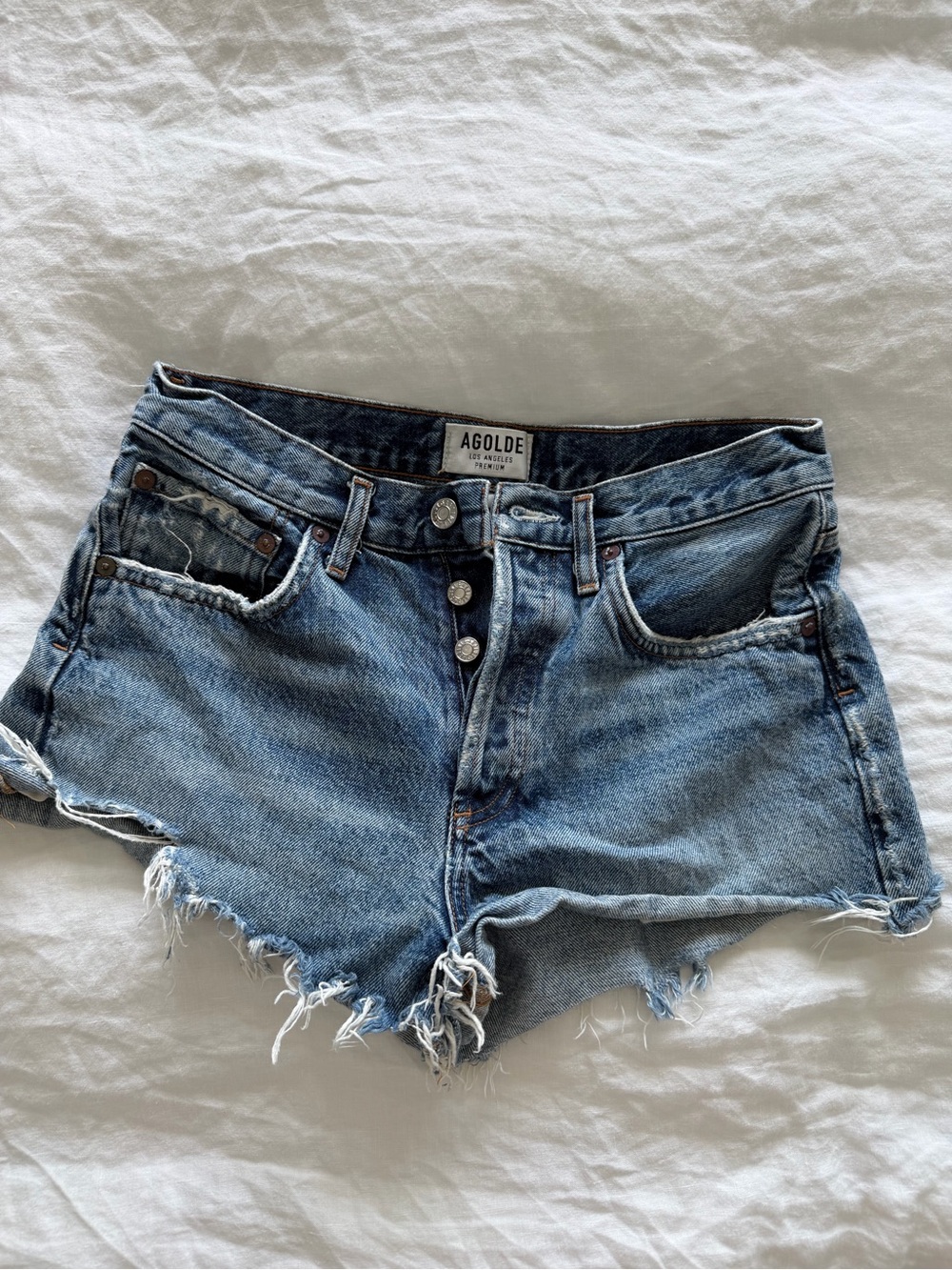Agolde jean shorts